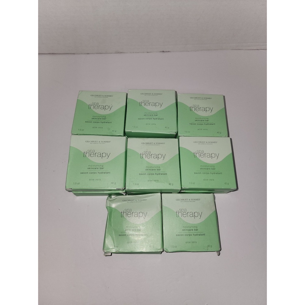 14 Hotel sized Bars of Gilchrist & Soames Spa Therapy Moisturizing Skincare Bars